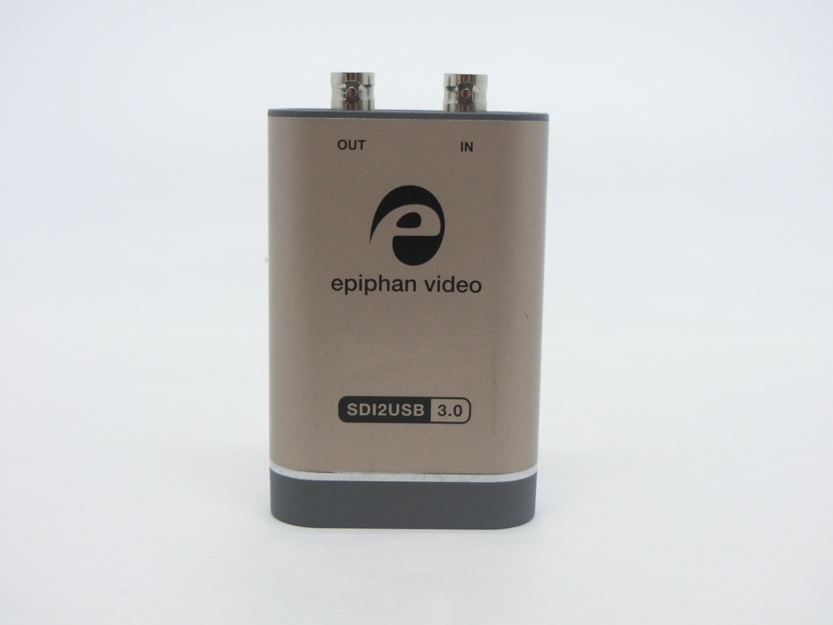 SDI2USB 3.0 Epiphan Video USB3.0接続 HD-SDI/ 3G-SDI キャプチャユニット　動作未確認　詳細不明　ジャンク品_画像3
