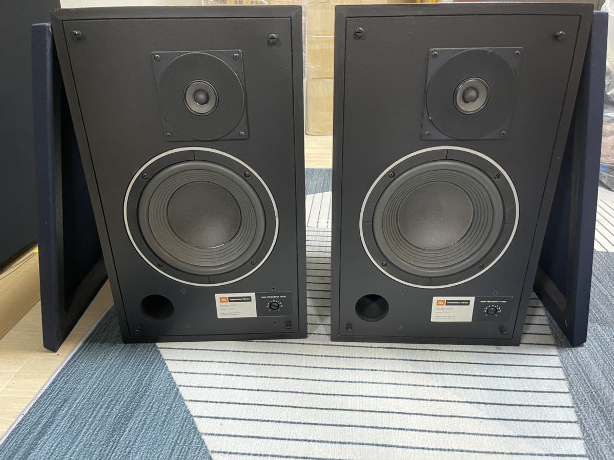 JBL 4301 WX スピーカーペア。動作良好。。 JBL 4301 WX スピーカーペア。動作良好。。