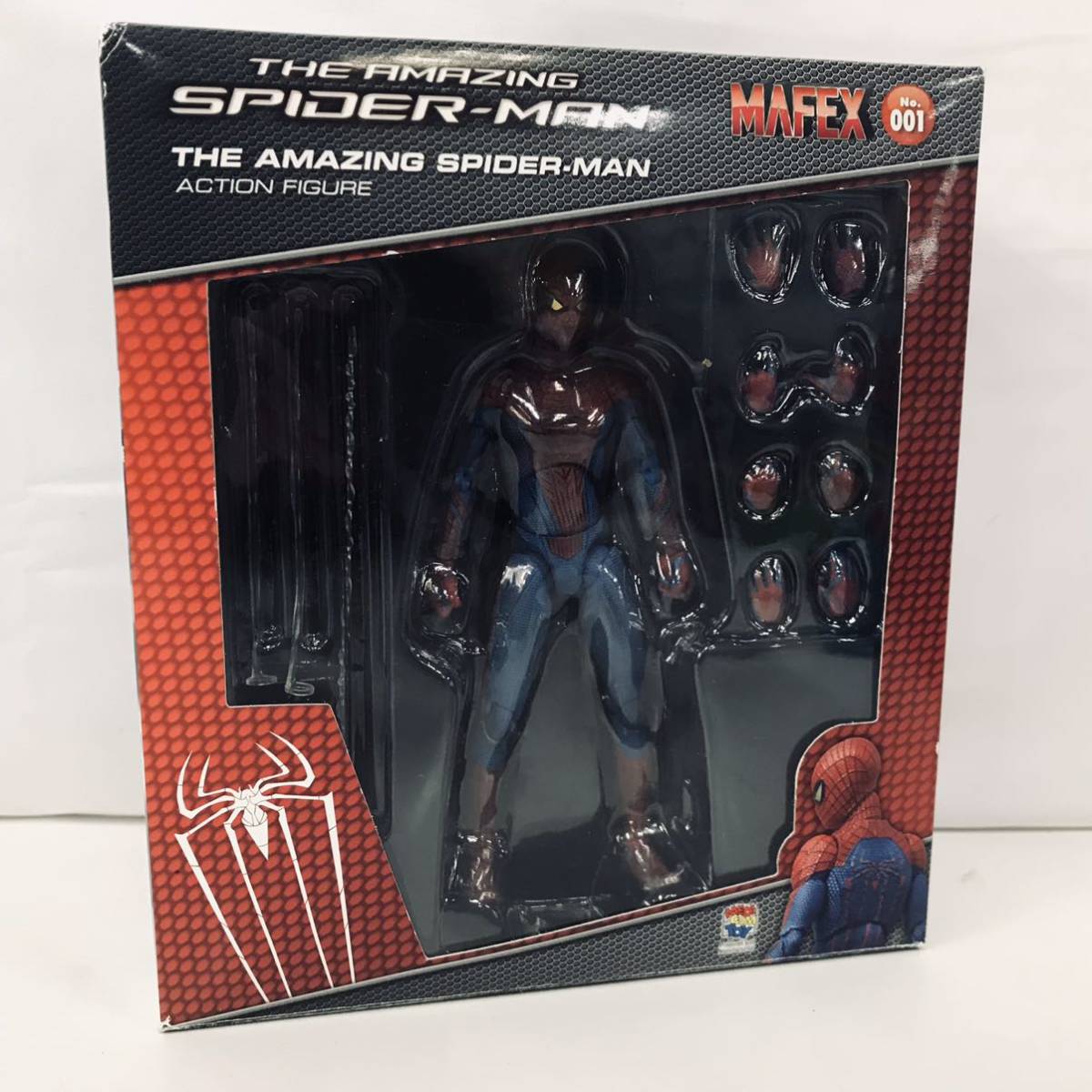 mafex アメイジング スパイダーマン 1/12 マフェックス 開封/現状品 箱傷みあり 【26873】