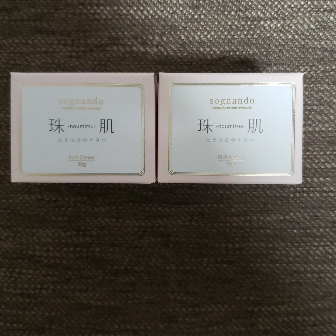sognando 珠肌 のうみつクリーム 30g×2個|PayPayフリマ