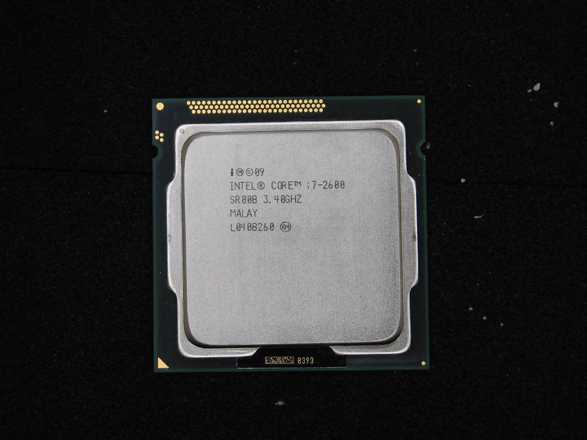 【T870】CPU★Core i7-2600 3.40GHz_画像1