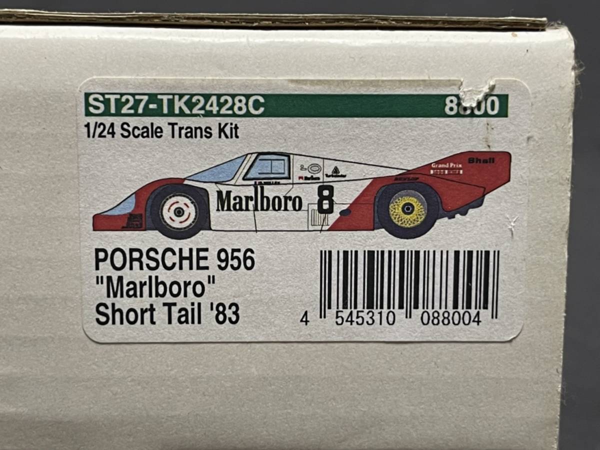 1/24 ポルシェ 956 1983 トランスキット 1984アイルトン・セナ 1/24 ポルシェ 956 1983 トランスキット 1984アイルトン・セナ