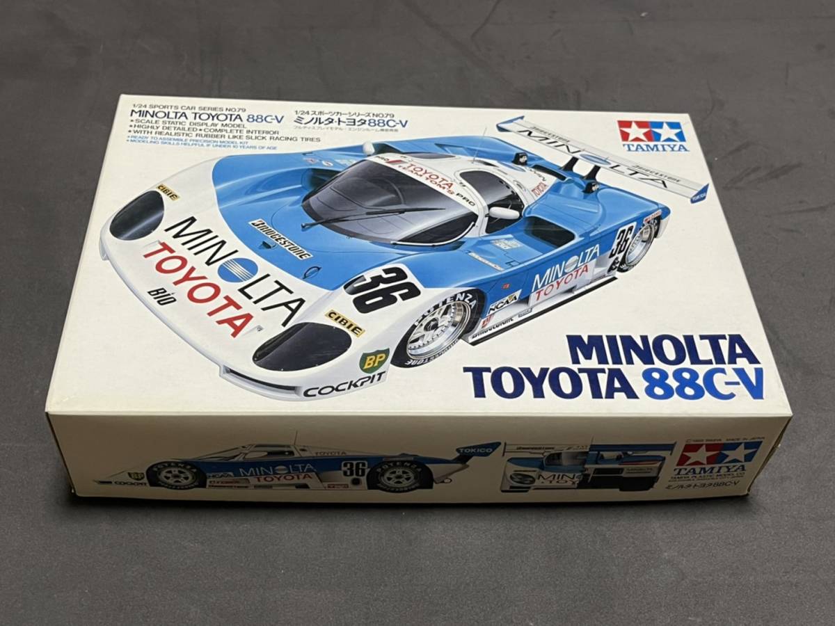 田宮 タミヤ 1/24 MINOLTA TOYOTA 88C-V ミノルタ・トヨタ エンジン等