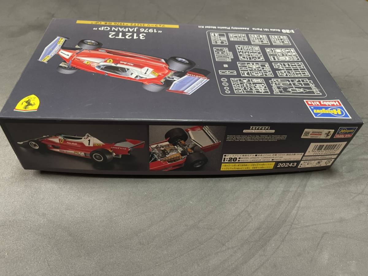 ハセガワ 1/20 フェラーリ312T2 Hasegawa FERRARI 312T2 1976 ハセガワ 1/20 フェラーリ312T2 Hasegawa FERRARI 312T2 1976