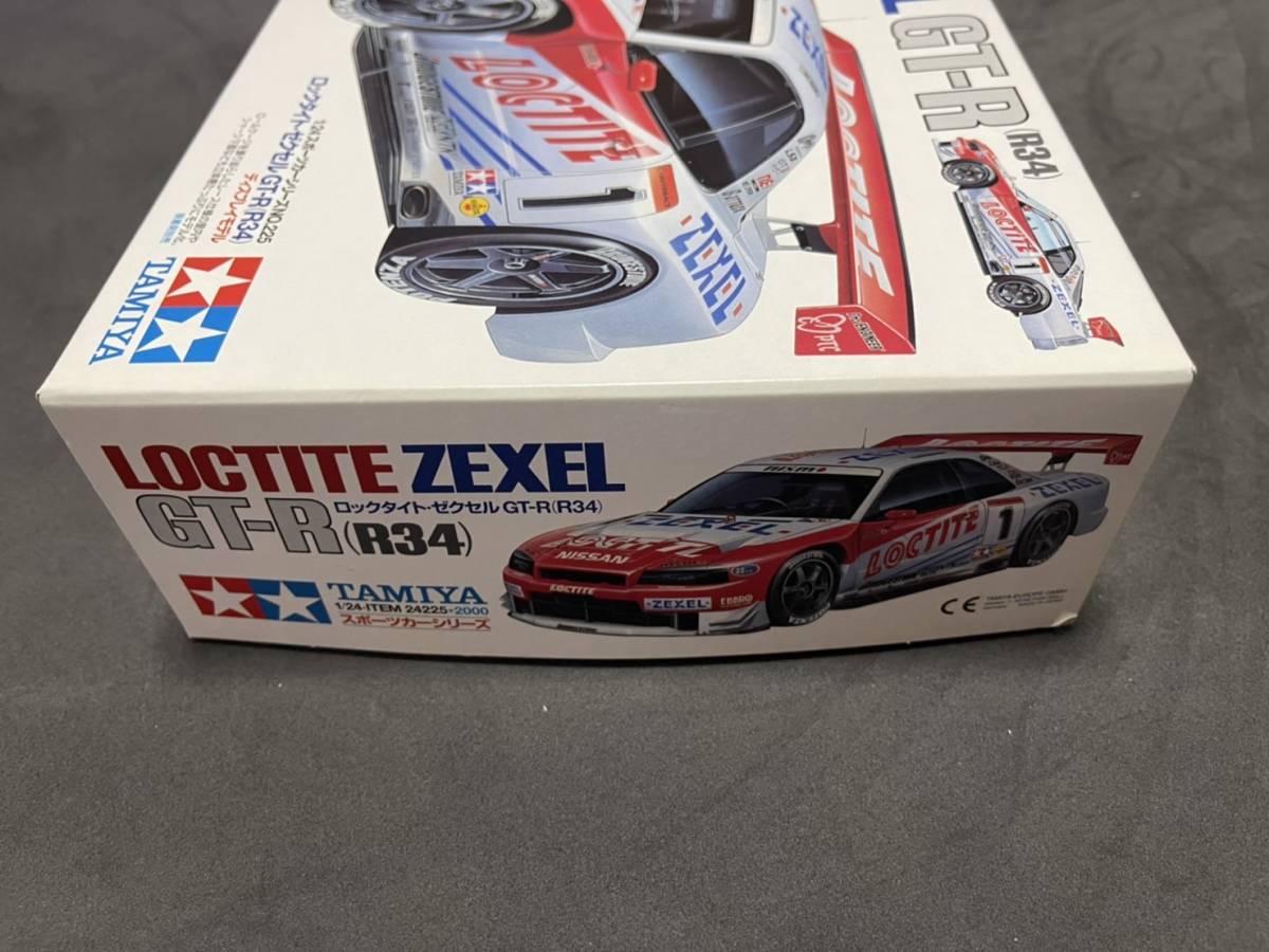 TAMIYA　田宮　 タミヤ　1/24 ロックタイト・ゼクセル GT-R(R34) 　　 LOCTITE ZEXEL GT-R(R34) 　PLASTIC MODEL _画像2