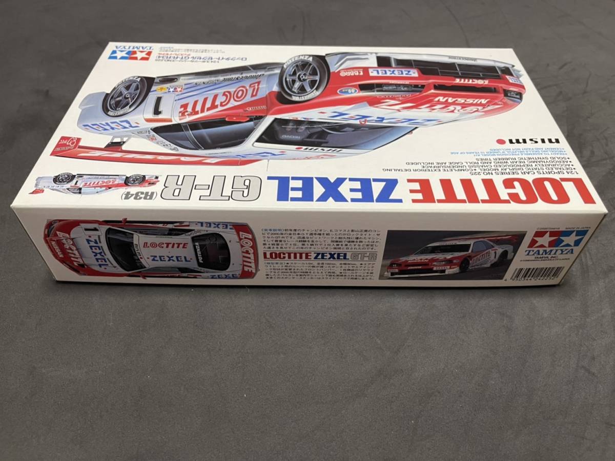 TAMIYA　田宮　 タミヤ　1/24 ロックタイト・ゼクセル GT-R(R34) 　　 LOCTITE ZEXEL GT-R(R34) 　PLASTIC MODEL _画像3