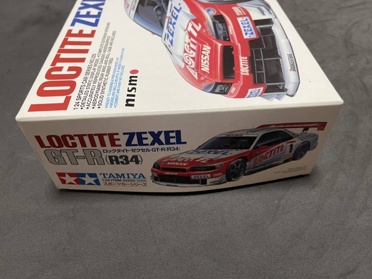 TAMIYA　田宮　 タミヤ　1/24 ロックタイト・ゼクセル GT-R(R34) 　　 LOCTITE ZEXEL GT-R(R34) 　PLASTIC MODEL _画像4