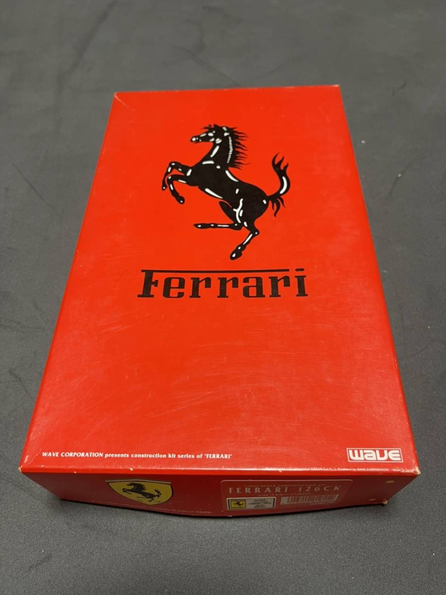 wave ウェーブ 1/24 フェラーリ 126CK レジンキット レーシングカー wave ウェーブ 1/24 フェラーリ 126CK レジンキット レーシングカー