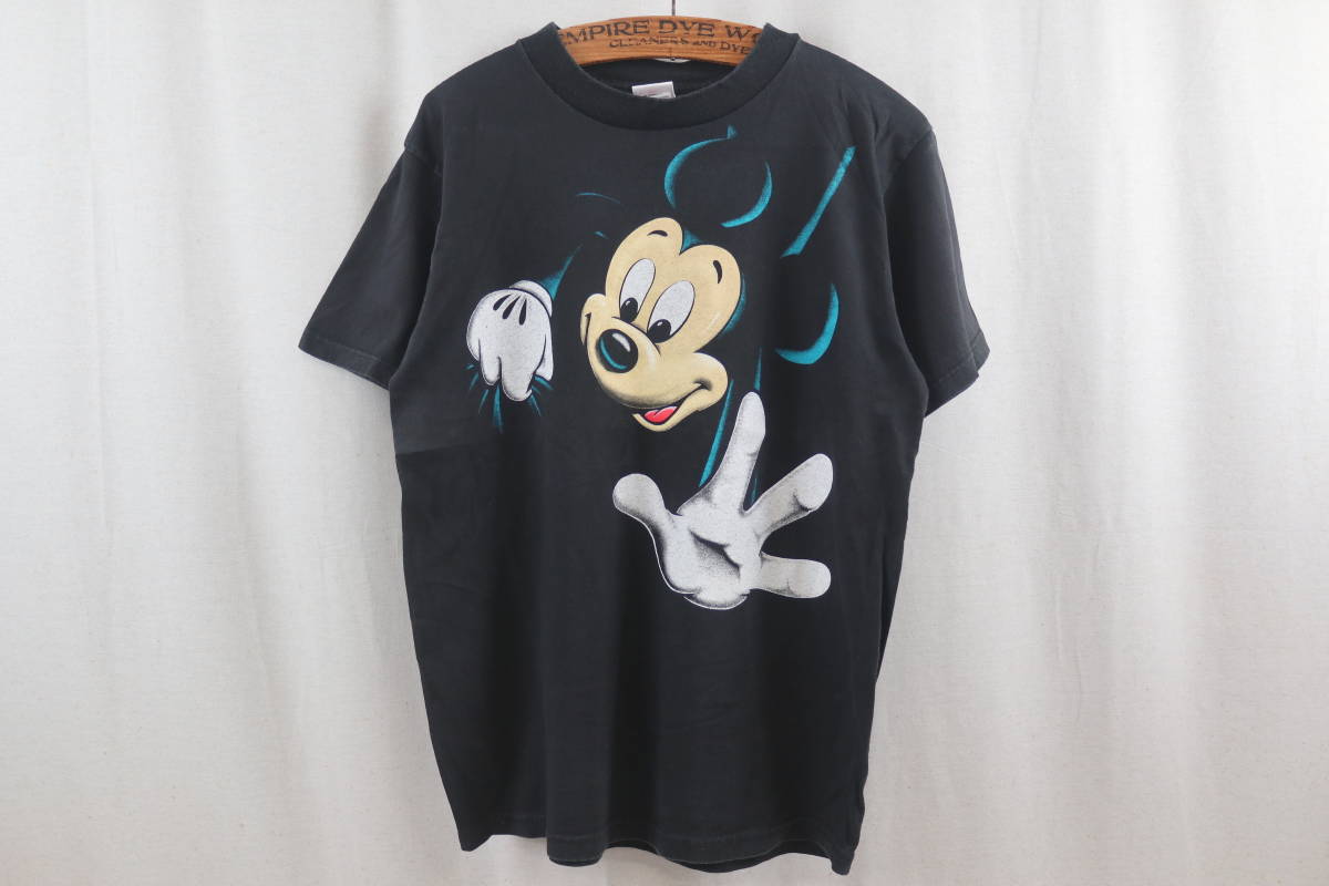 超超ビッグサイズ ディズニーデザインズ ビンテージミッキーマウスTシャツ-