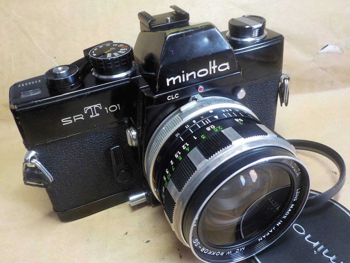 アウトレット値段 ミノルタ　SR-1 SR-T 101 レンズ一式セット フィルムカメラ