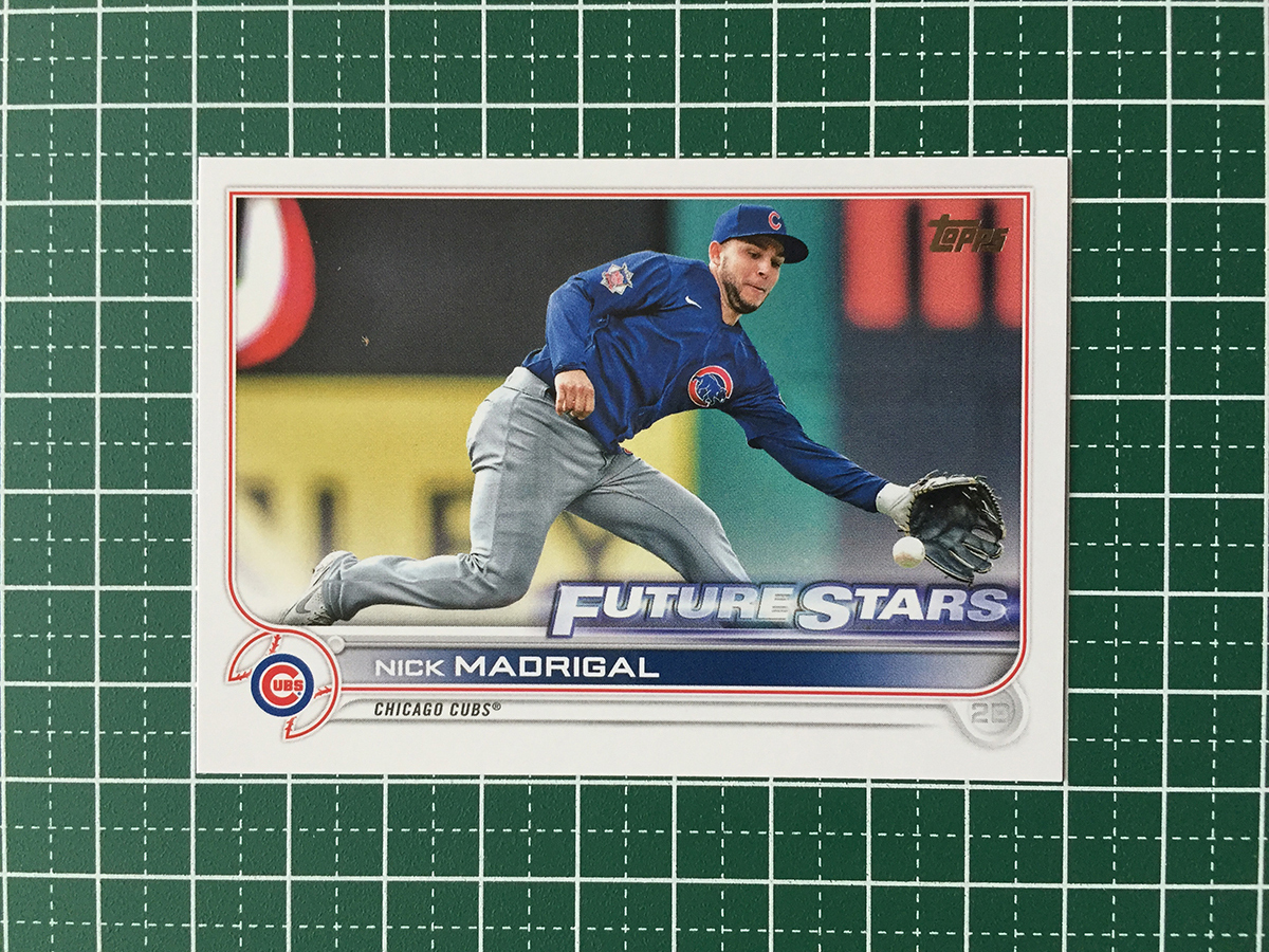 ★TOPPS MLB 2022 SERIES 2 #466 NICK MADRIGAL［CHICAGO CUBS］ベースカード「BASE」★_画像1