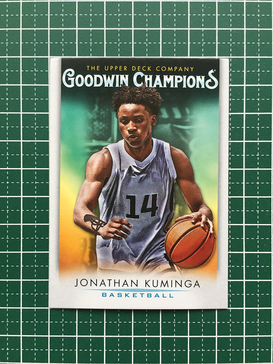 ★UPPER DECK 2021 GOODWIN CHAMPIONS #35 JONATHAN KUMINGA［BASKETBALL］ベースカード「BASE」★_画像1