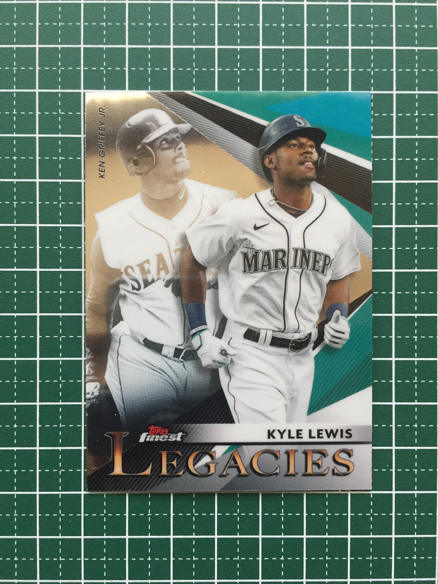 ★TOPPS MLB 2021 FINEST #FL-KG KYLE LEWIS／KEN GRIFFEY JR.［SEATTLE MARINERS］インサートカード「FINEST LEGACIES」★_画像1