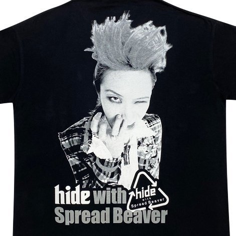 hide 2020 限定グッズ ビッグシルエットTシャツ ブラック 人気の黒XLサイズ オフィシャル X JAPAN メンズ レディース 新品の画像2