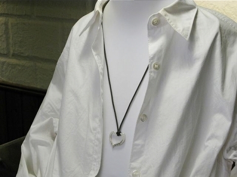 値引 8160円 さりげなくペアにできるハートシルバーネックレスセット シルバー