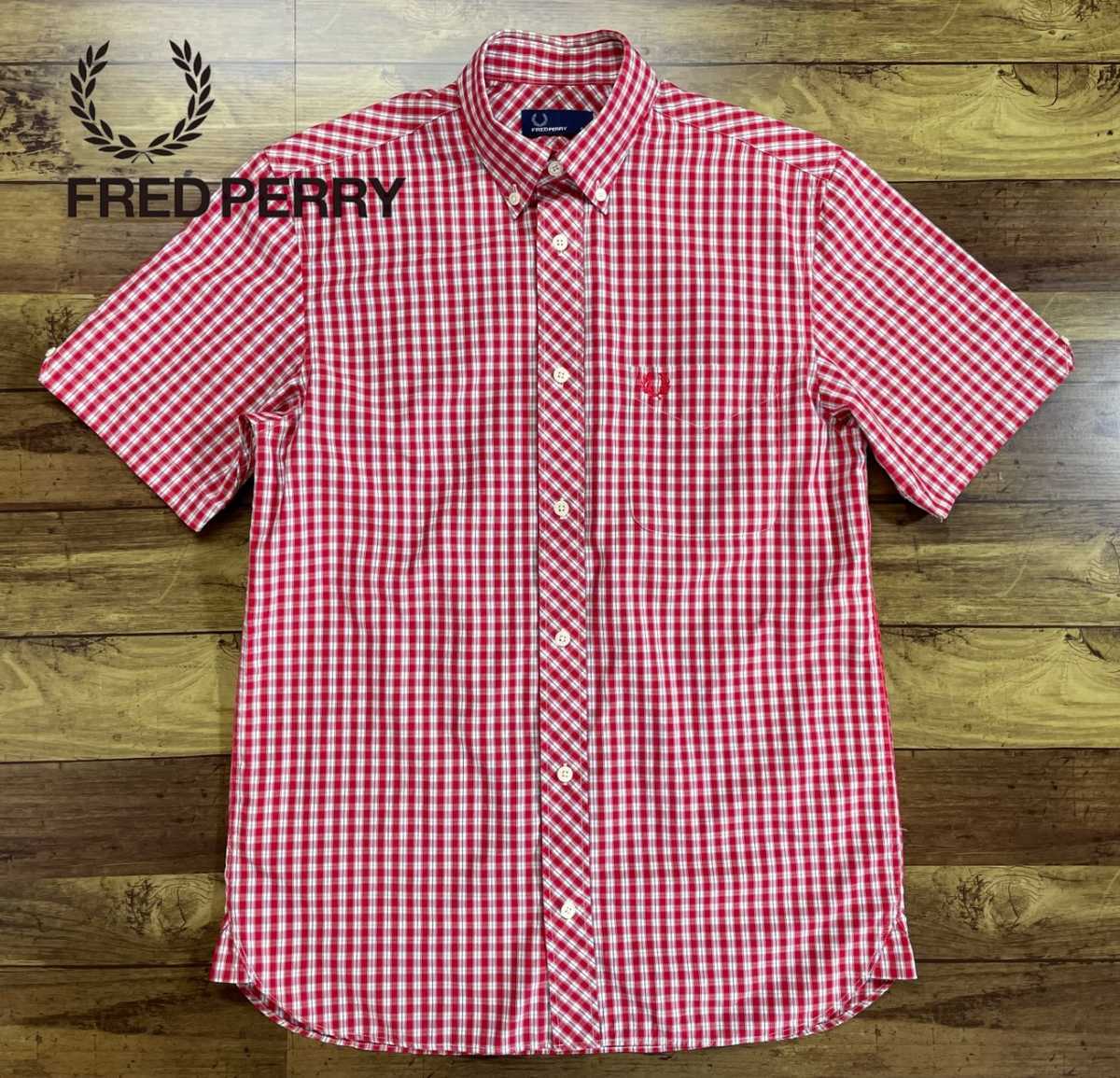 衝撃の最安値！送料無料！FRED PERRY/フレッドペリー！メンズ高級半袖