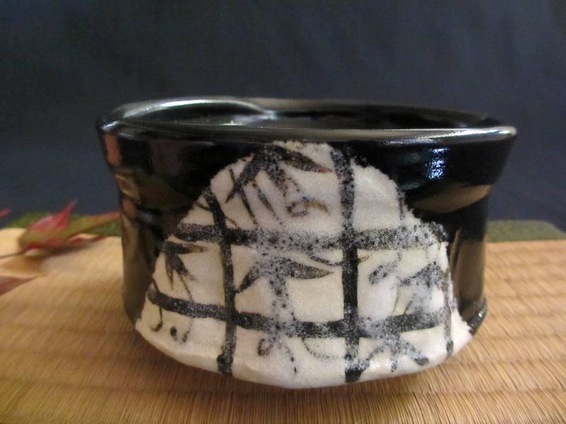 Matchi Bowl Kurobe Tsushibun Tea Bowl Genkuro Kiln Kato Kato Ka-192