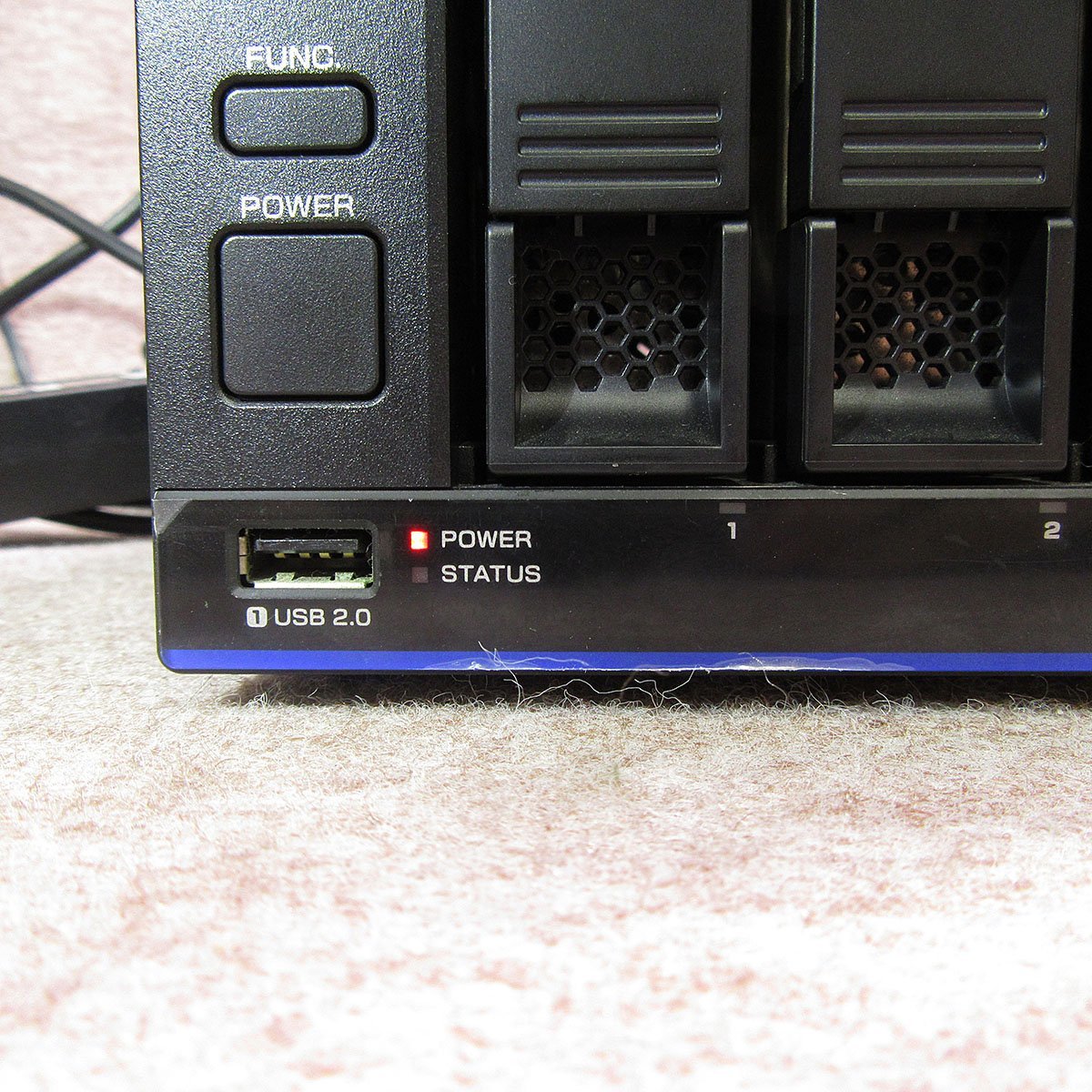 2台セット I・O DATA LAN DISK HDL4-X8 NAS HDD無 ケースのみ