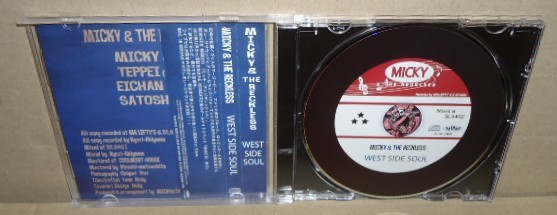 即決 MICKY & THE RECKLESS WEST SIDE SOUL 中古CD 九州ロックンロール ROCK&ROLL ガレージ マージービート Merseybeat Garage R&R_画像2