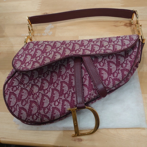 ◎美品 クリスチャンディオール Dior トロッター サドルバッグ