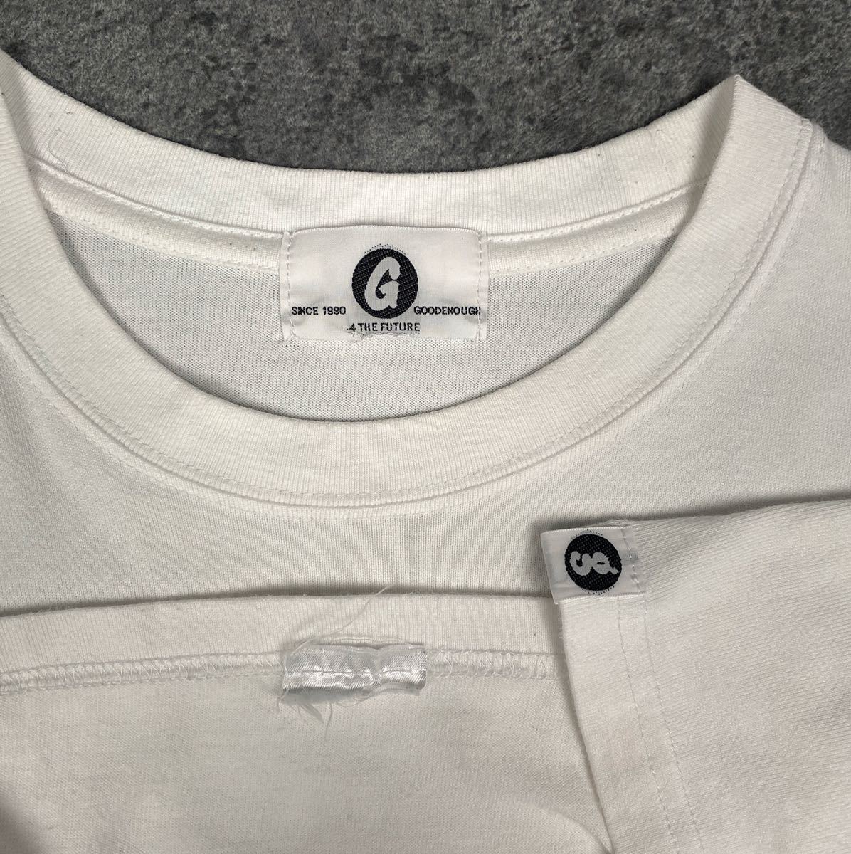 GOOD ENOUGH 星条旗 ロゴ Tシャツ グッドイナフ 90s 00s 藤原ヒロシ