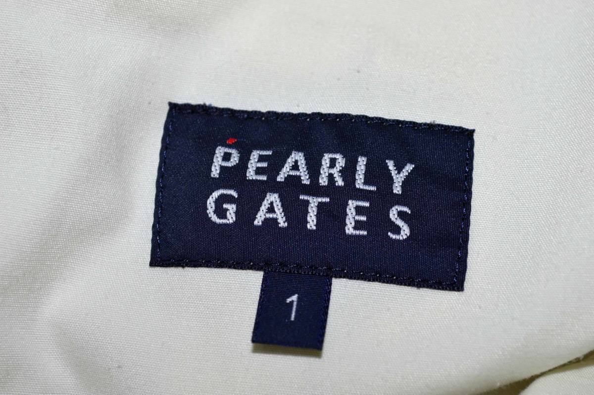  PEARLY GATES　パーリーゲーツ・サイドダブルファスナー　パンツ　サイズ：１（中古美品）_画像5