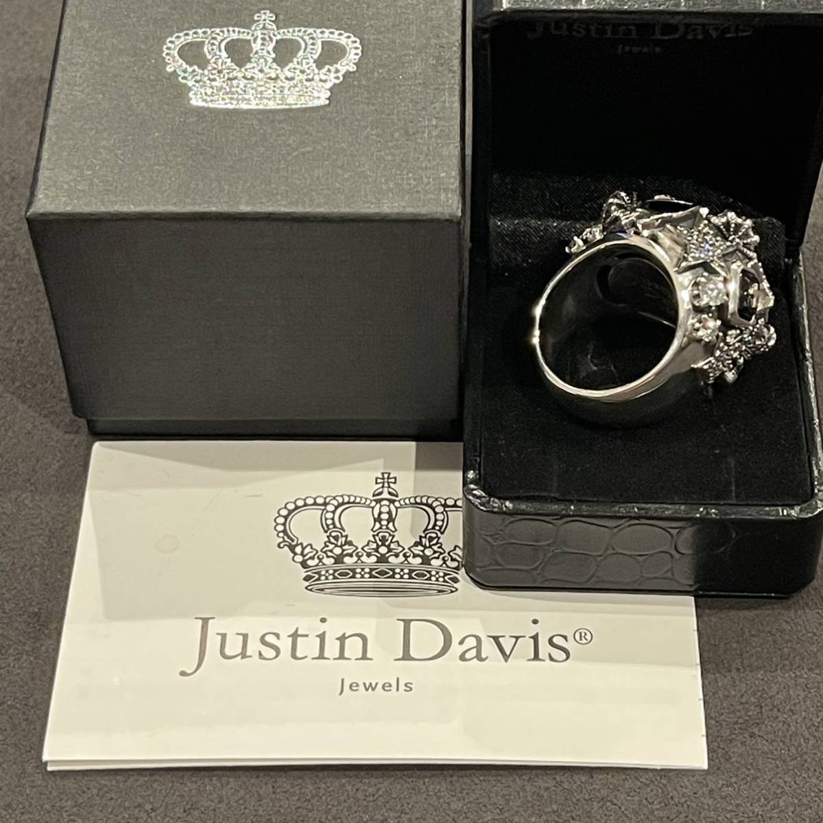 保証書付】 相葉雅紀着◇新品◇JUSTIN RING◇20号◇定価151,800円