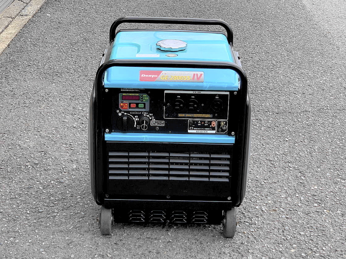デンヨー GE-2800SS-IV 防音型 インバーター発電機 デンヨー GE-2800SS-IV 防音型 インバーター発電機