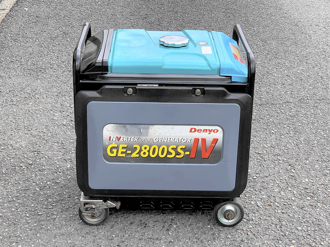 デンヨー GE-2800SS-IV 防音型 インバーター発電機 デンヨー GE-2800SS-IV 防音型 インバーター発電機