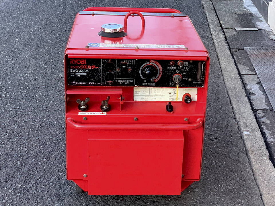 Yahoo!オークション - RYOBI エンジン溶接機 EWG-320DX 発電機 Yahoo!オークション - RYOBI エンジン溶接機 EWG-320DX 発電機
