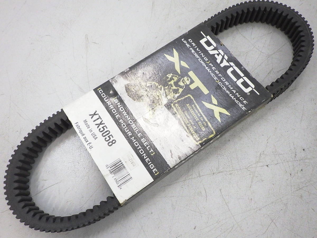 海外最新 Dayco自動CVTベルトxtx5058 ヤマハ Sidewinder SR Viper LTX スノーモービル 海外最新 Dayco自動CVTベルトxtx5058 ヤマハ Sidewinder SR Viper LTX スノーモービル