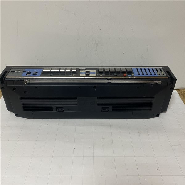 得価低価SONYソニー ダブルカセット・ラジカセ CFS-W90 黒ブラック 昭和レトロ 80年代 ラジオ カセット ラジカセ