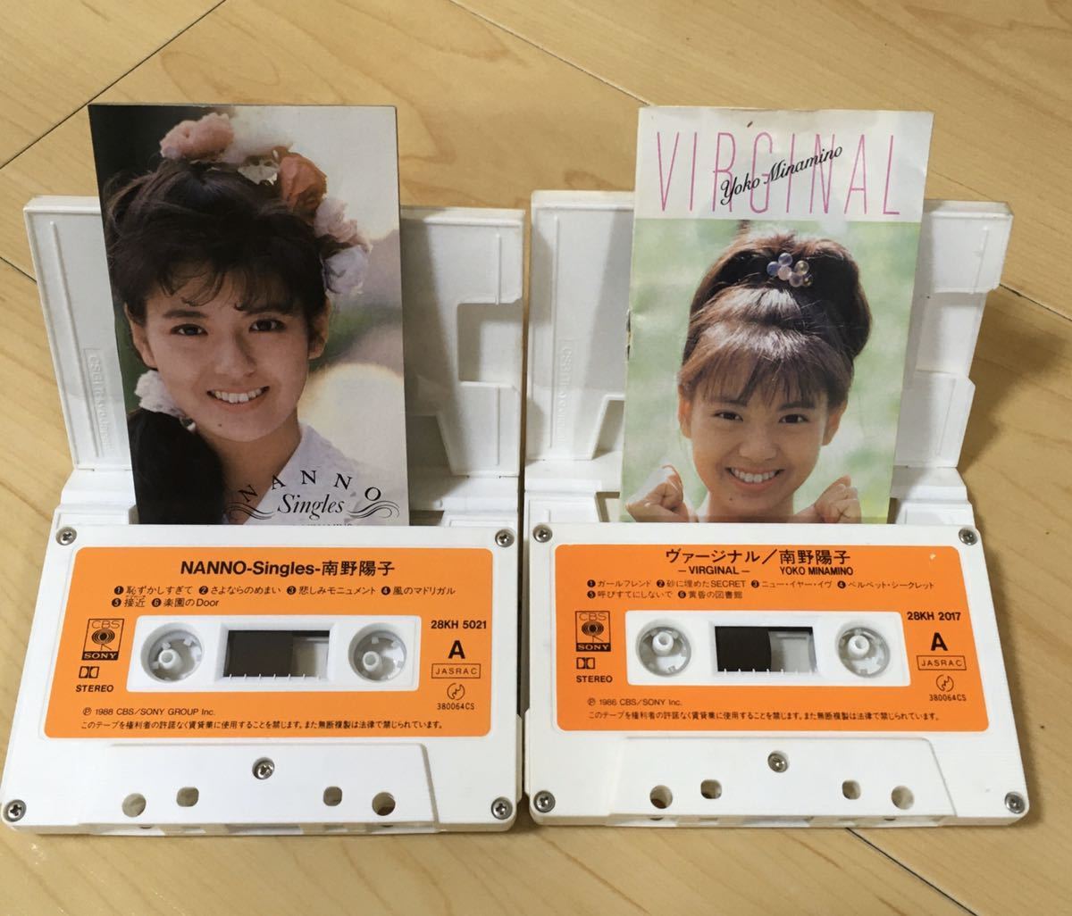 少し豊富な贈り物 南野陽子 シングルカセットテープ バラ売り可 美品