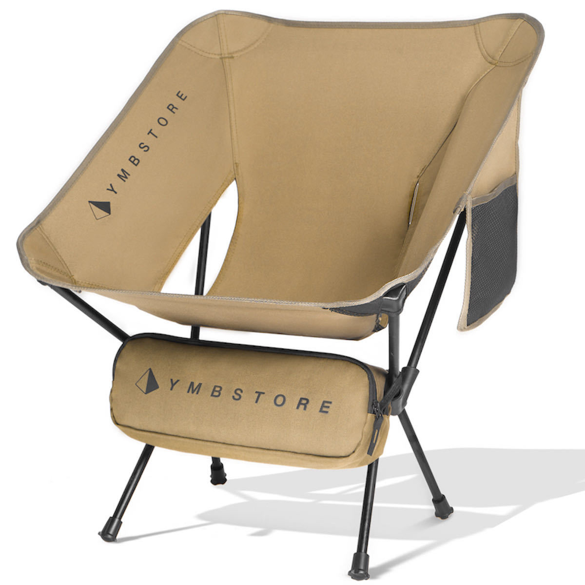 YMBSTORE アウトドア チェア キャンプ 椅子 軽量 折りたたみ コンパクト アルミ イス 携帯 超軽量 ハンモック オシャレ ロータイプ