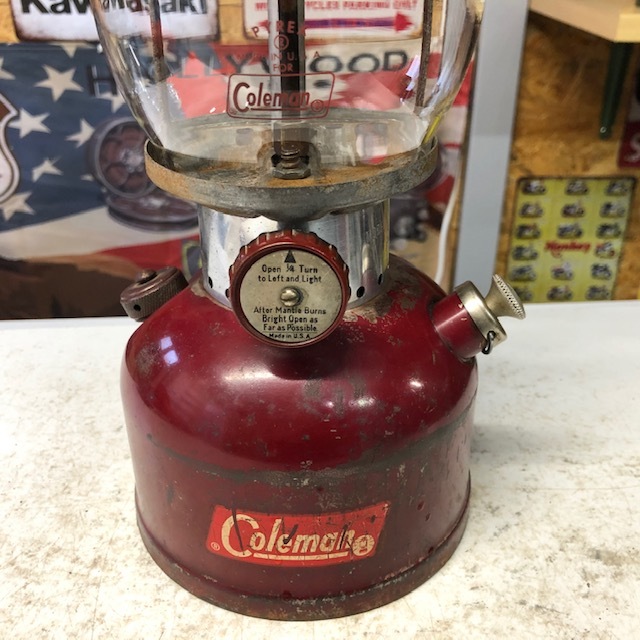 バーガンディー 1962年3月 コールマン Coleman 200A ランタン