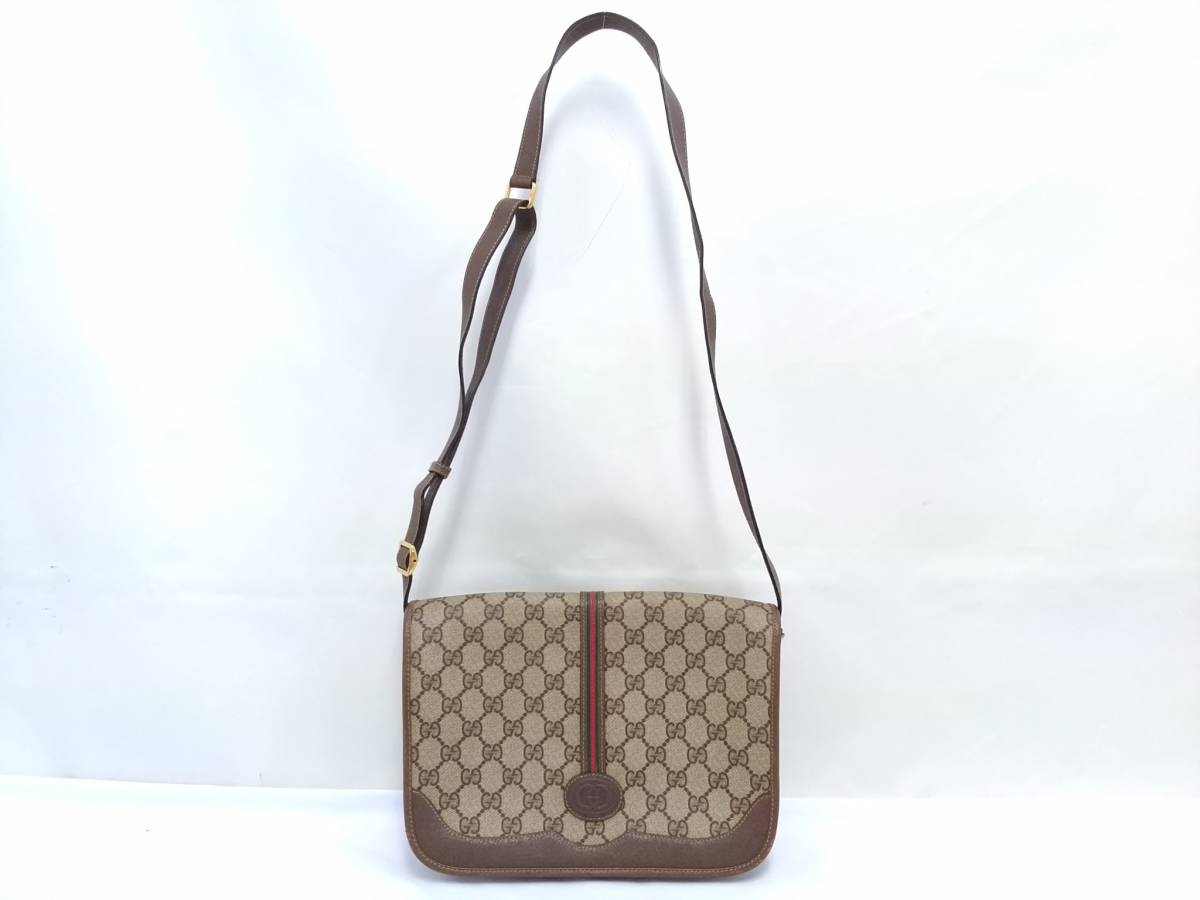 GUCCI グッチ オールドグッチ シェリーライン  ショルダーバッグ