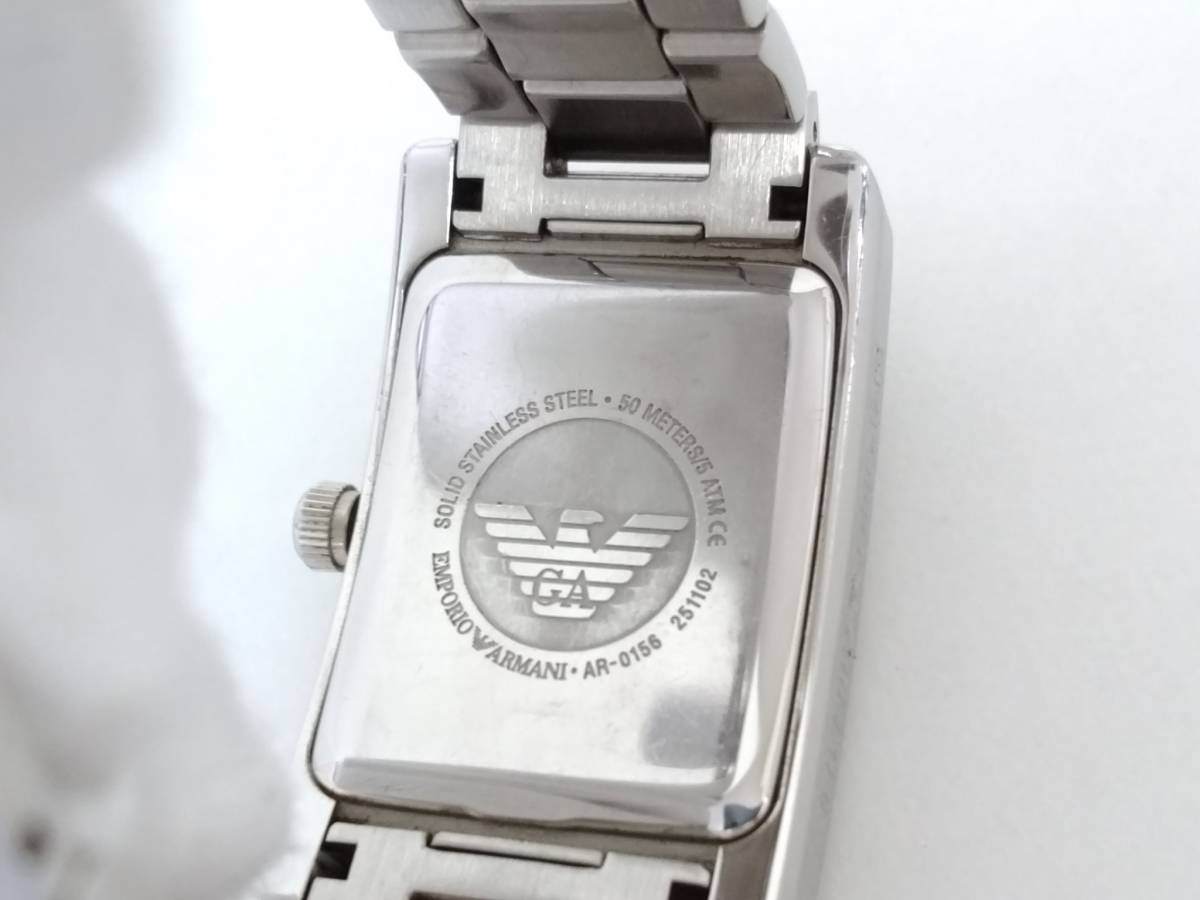 EMPORIO ARMANI エンポリオアルマーニ AR-0156 クォーツ腕時計