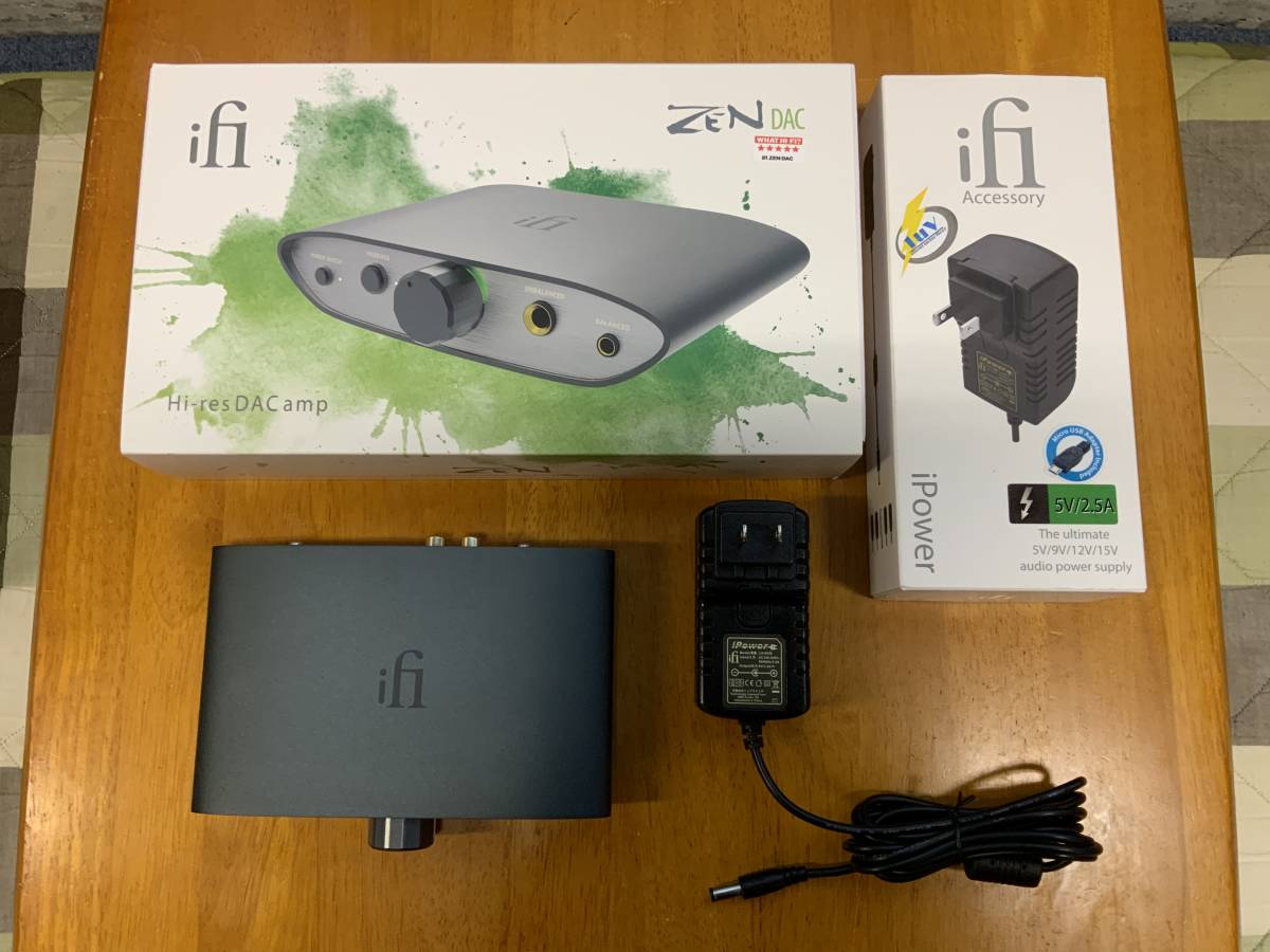 iFi-Audio ZEN DAC 美品 iPower 5V 付き rsgmladokgi.com