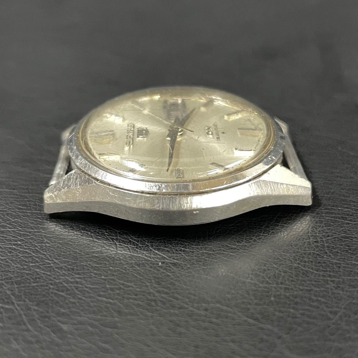 SEIKO ５ DX セイコー ファイブ デラックス 自動巻き 腕時計 25石 6106-7030３針 アナログ カレンダー フェイスのみ_画像3