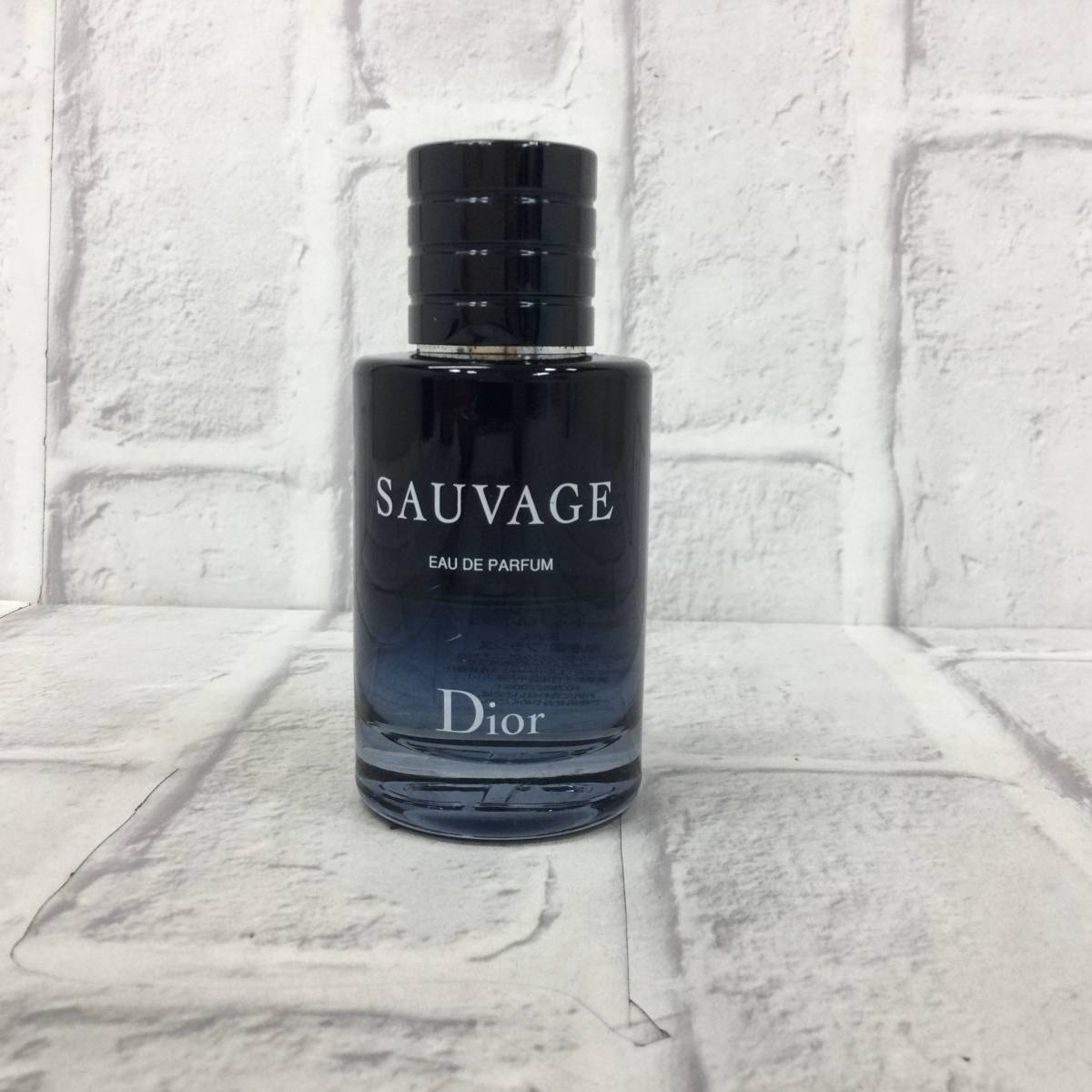 香水 Dior SAUVAGE ソヴァージュ オードゥ パルファン 60mlサイズ 残量5割弱程度 T7-687(クリスチャン・ディオール
