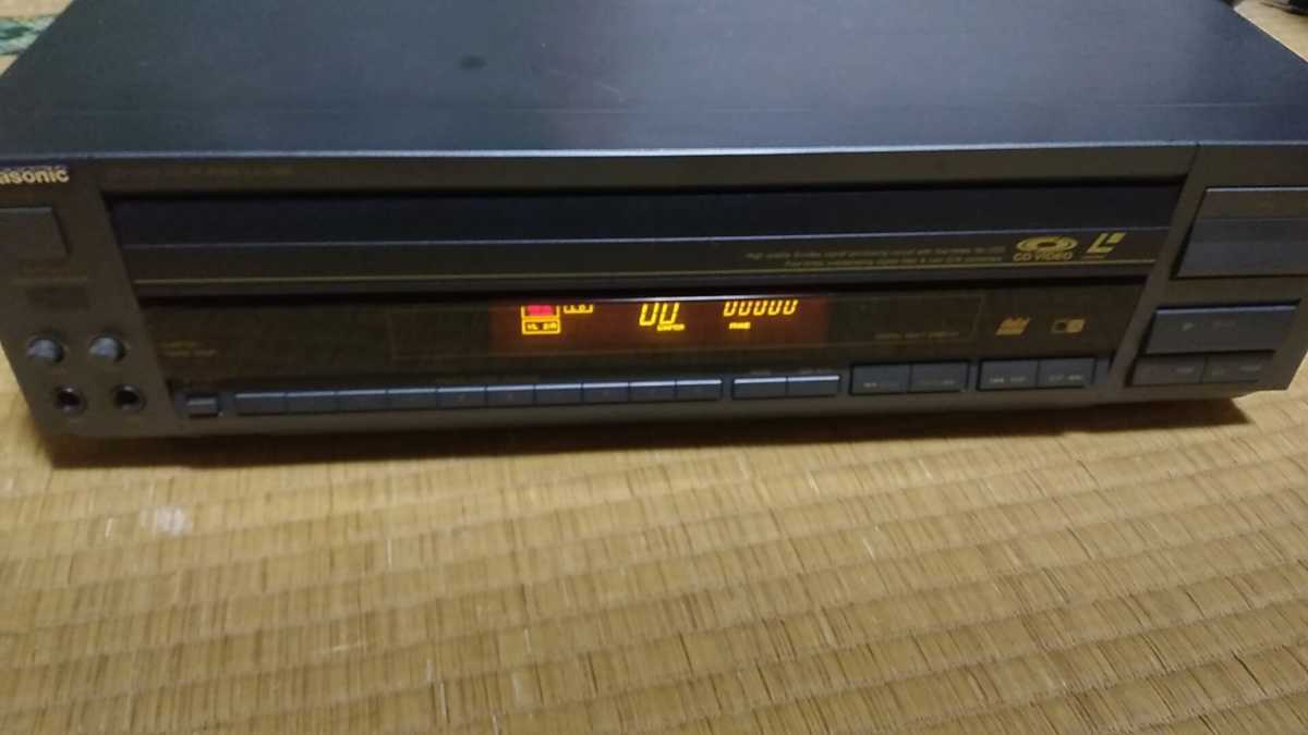Panasonic　CD　LDデッキ　LX-300　動作品送料込み