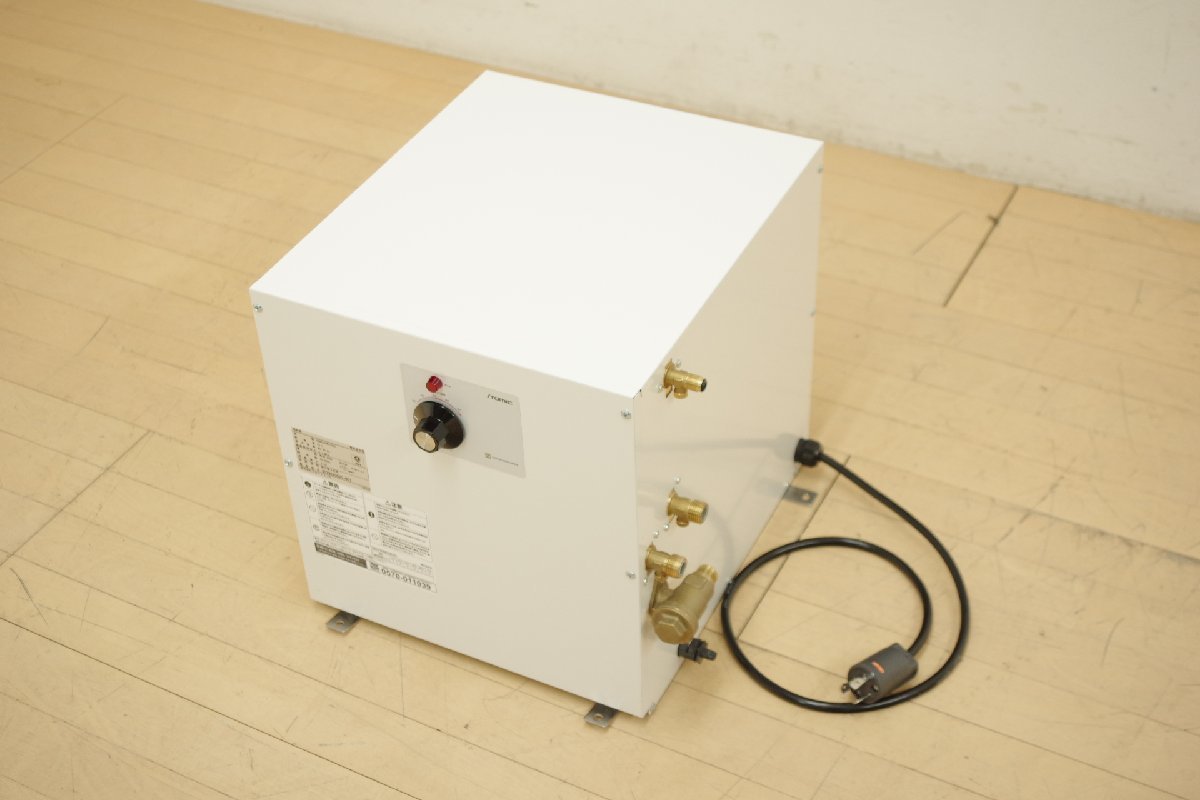 日本イトミック 小型電気温水器 ESN25ARN220C0 単相200V 2.0kW 25L 屋内 床置型 給湯室 洗面所 厨房 リフォーム リノベ 中古 2018年製