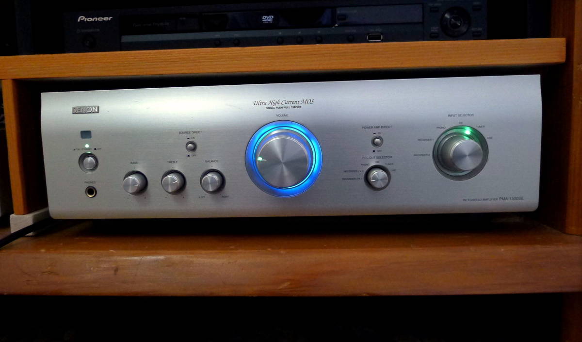 DENON プリメインアンプ PMA-1500SE 修理改造品 DENON プリメインアンプ PMA-1500SE 修理改造品