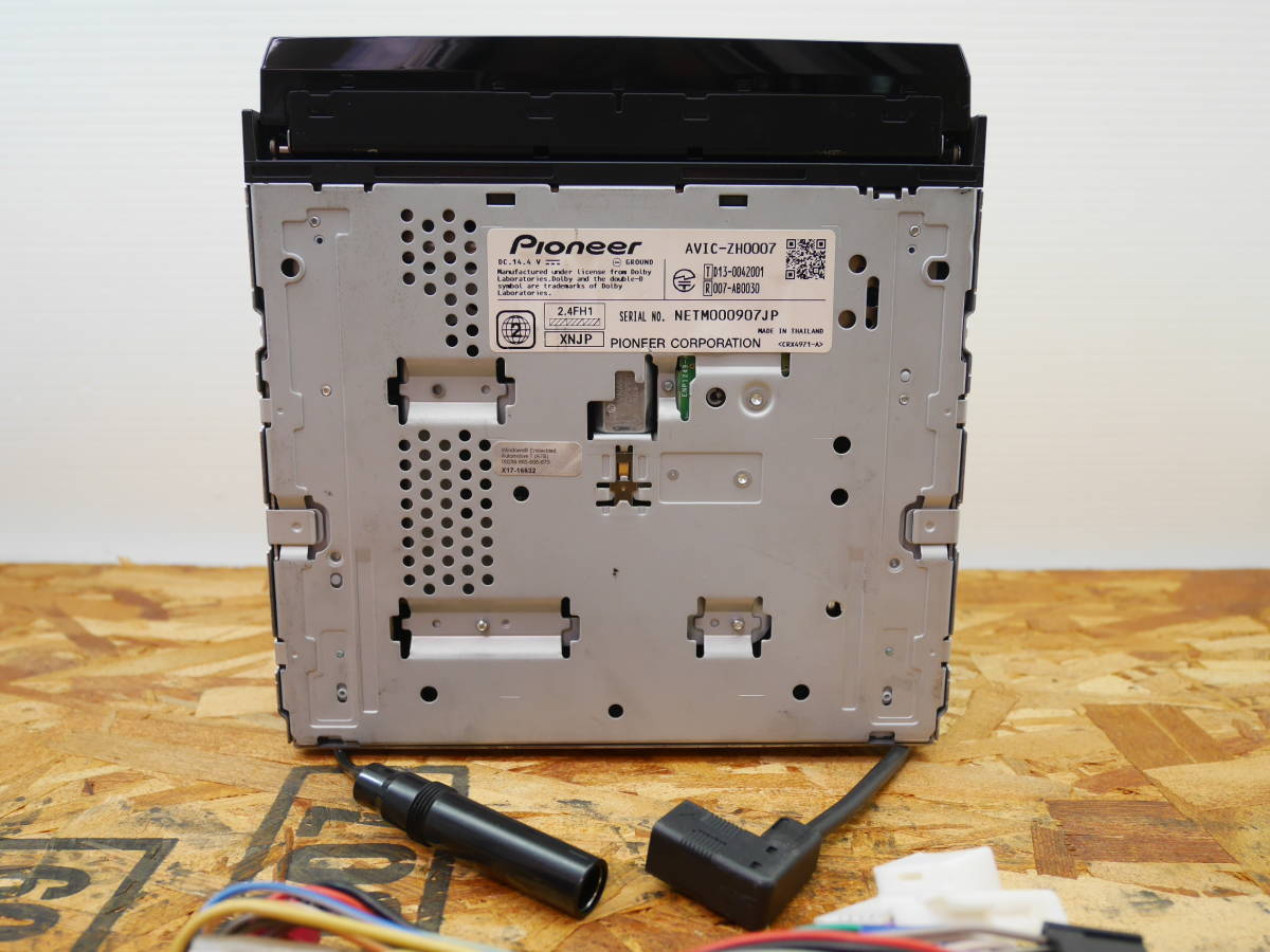 シャンク品】AVIC-ZH0007 サイバーナビ 廃品 HDD不良? 故障 シャンク品】AVIC-ZH0007 サイバーナビ 廃品 HDD不良? 故障