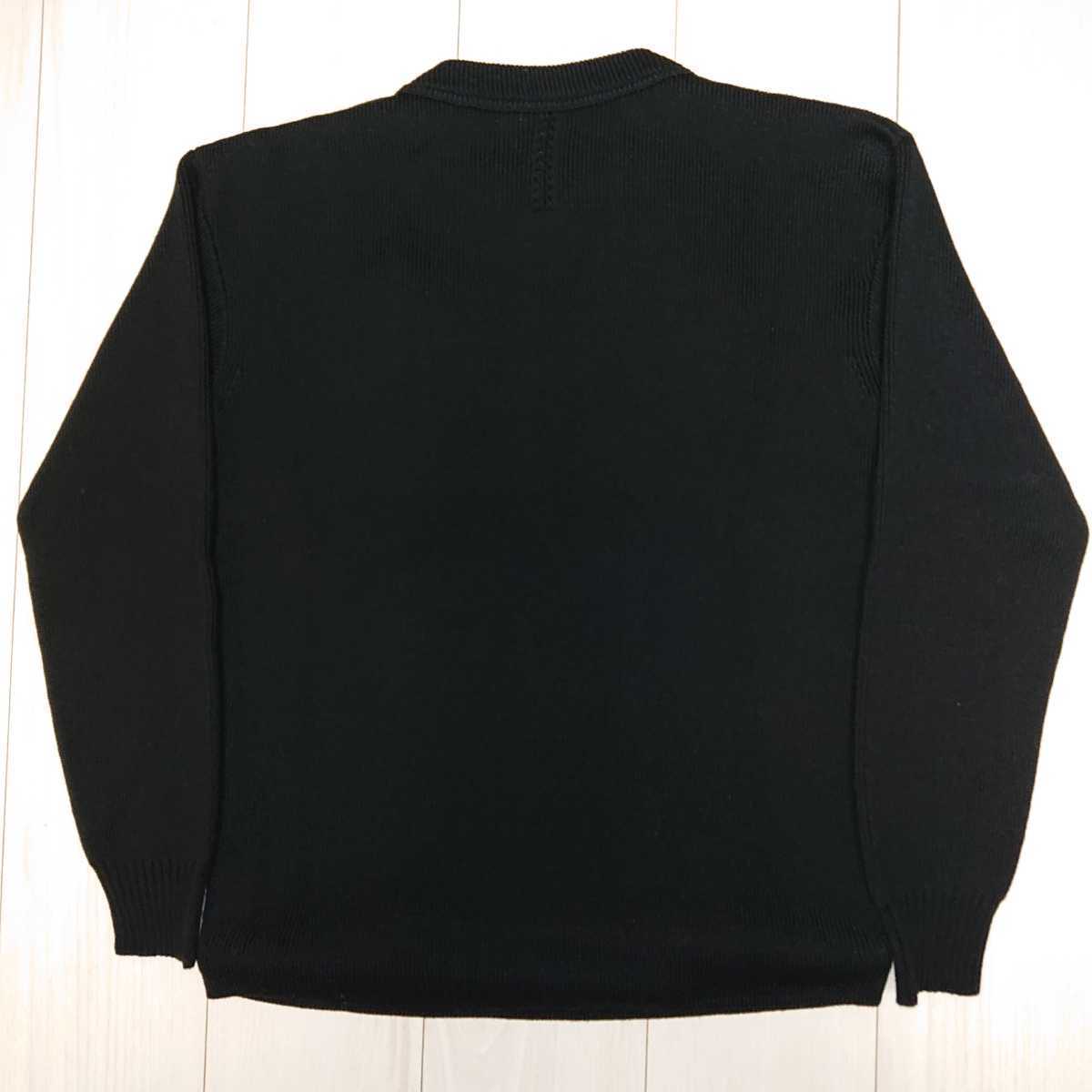 新品】Saint Laurent 16aw エンブレム ワッペン ニット サイズS【未