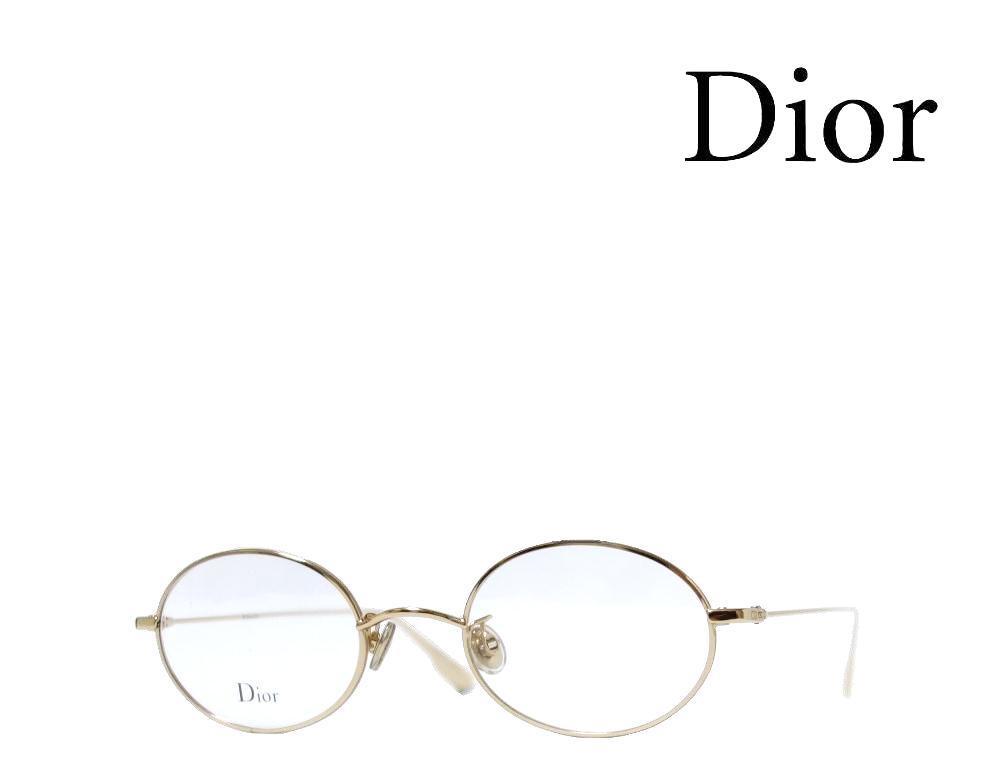 【Dior】　ディオール　メガネフレーム　DIOR STELLAIREO7F　000　ローズゴールド　国内正規品