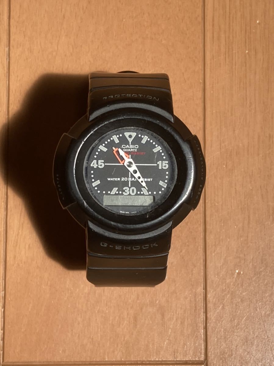 ヤフオク! - 初代 アナデジ AW-500 カシオG-SHOCK スクリュ