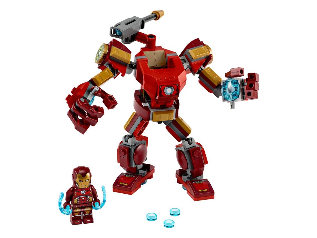 【新品】 レゴ LEGO 76140 スーパーヒーローズ アイアンマン・メカスーツ Marvel Avengers Iron Man Mech 【国内正規品】_画像6