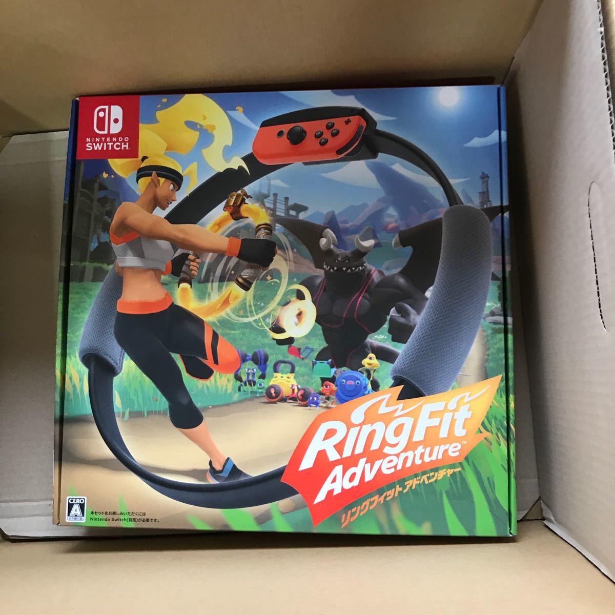 ソフト】 Nintendo Switch - 新品 未使用未開封 Nintendo Switch 日本正式代理店 リングフィットアドベンチャー 新品未開封 家庭用ゲームソフト