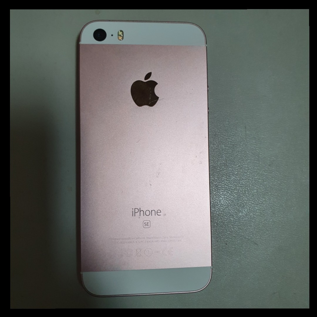 iPhoneSE 32GB SIMフリー バッテリー新品100％ ローズゴールド｜PayPay 